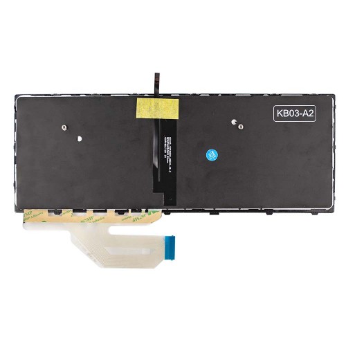 Клавиатура для ноутбука HP Probook 430 G5 440 G5 445 G5, RU/UA, (черная, серебристая рамка, с подсветкой, 6037B0134301, L00735-251, SG-87710-3EA, X8B, SN6165BL)