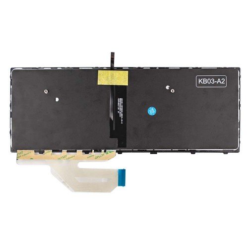 Клавіатура для HP Probook 430 G5 440 G5 445 G5, RU/UA, (чорна, срібляста рамка, з підсвіткою, 6037B0134301, L00735-251, SG-87710-3EA, X8B, SN6165BL)