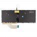 Клавіатура для HP Probook 430 G5 440 G5 445 G5, RU/UA, (чорна, срібляста рамка, з підсвіткою, 6037B0134301, L00735-251, SG-87710-3EA, X8B, SN6165BL)