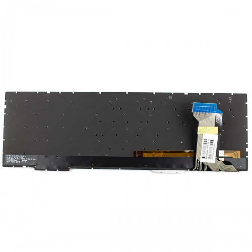 Клавиатура для ноутбука Asus ROG gl553 fx753 fx553 zx553, RU/UA, (черная, красный шрифт)