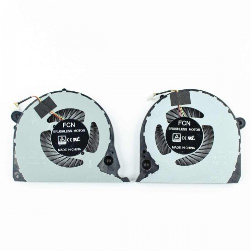 Вентиляторы для ноутбука Dell Inspiron G7 15-7577 15-7588 P72F G5 5587, (DFS2000054H0T FJQS, DFS541105FC0T FJQT, пара L+R, Original)