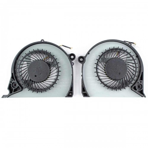 Вентиляторы для ноутбука Dell Inspiron G7 15-7577 15-7588 P72F G5 5587, (DFS2000054H0T FJQS, DFS541105FC0T FJQT, пара L+R, Original)