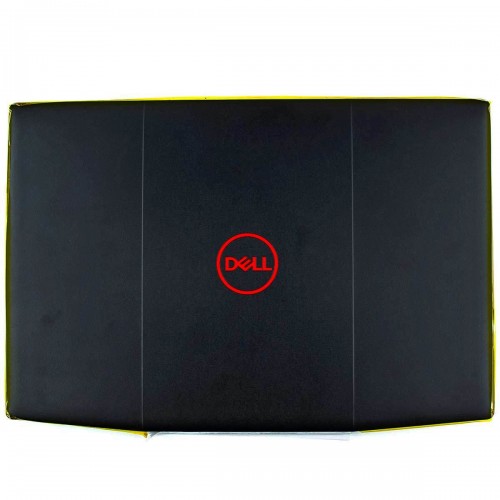 Корпус крышка матрицы для ноутбука Dell G3 15 3590 P89F, (черная, красное лого, 0YGCNV, 450.0H70R.0002)