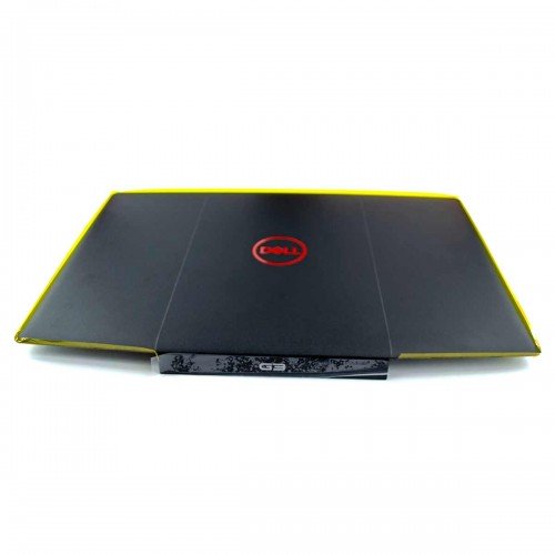 Корпус крышка матрицы для ноутбука Dell G3 15 3590 P89F, (черная, красное лого, 0YGCNV, 450.0H70R.0002)