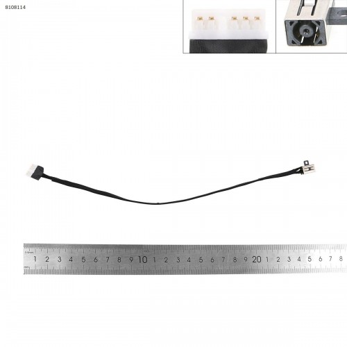 Роз'єм живлення для Dell Inspiron 14 7460 7560 7472 7572, (26см, 0JM9RV, PJ875, з проводом/кабелем)