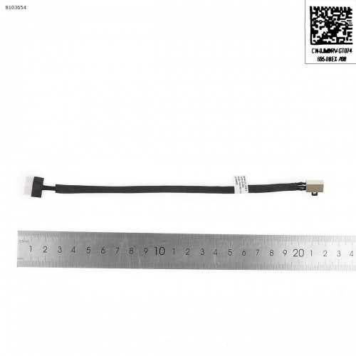 Роз'єм живлення для Dell Inspiron 14 7460 7560 7472 7572, (21см, 0JM9RV, DC30100YE00, PJ875, з проводом/кабелем)