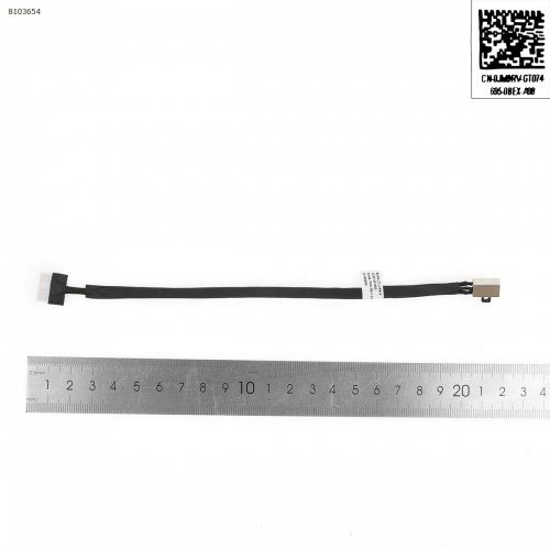 Роз'єм живлення для Dell Inspiron 14 7460 7560 7472 7572, (21см, 0JM9RV, DC30100YE00, PJ875, з проводом/кабелем)