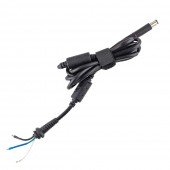 DC Кабель для блока живлення ноутбука Dell, HP 7.4*5.0, (150W, 1.8м, мідний, з феритом)