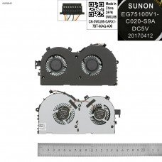 Вентилятор кулер для Lenovo Rescuer Y520-15IKBM R720-15IKBN, (1060Ti Graphics card, Аналог)