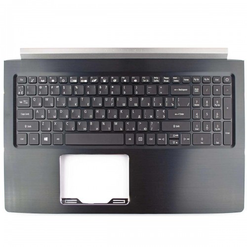 Корпус верхня кришка для Acer Aspire A715-72G, (6B.GXBN2.009, топкейс, з клавіатурою, без тачпада, C Cover, Original)