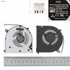 Вентилятор для HP 740 840 850 G1, ZBook 14, 730792-001, (730792-001, 6033B0033202, DFS200005050T, KSB0805HB-CM23, Аналог)