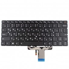 Клавиатура для Lenovo IdeaPad 710S-13IKB 710S-13ISK, Air 13 Pro 13.3", RU/UA, (черная, с подсветкой, SN20K82366, V-154420BS1, PM2CB, Original)