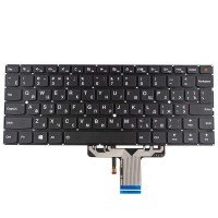 Клавиатура для Lenovo IdeaPad 710S-13IKB 710S-13ISK, Air 13 Pro 13.3", RU/UA, (черная, с подсветкой, SN20K82366, V-154420BS1, PM2CB, Original)