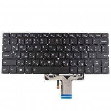 Клавіатура для Lenovo IdeaPad 710S-13IKB 710S-13ISK, Air 13 Pro 13.3", RU/UA, (чорна, з підсвіткою, SN20K82366, V-154420BS1, PM2CB, Original)