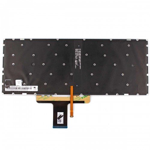 Клавіатура для Lenovo IdeaPad 710S-13IKB 710S-13ISK, Air 13 Pro 13.3", RU/UA, (чорна, з підсвіткою, SN20K82366, V-154420BS1, PM2CB, Original)