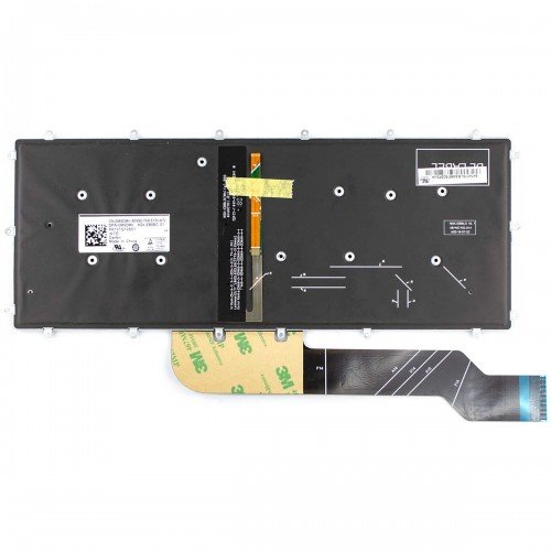 Клавіатура для Dell Inspiron Gaming 14-7466, Latitude 3390, Vostro 5370, RU, (чорна, з підсвіткою, 0M9DMK, NSK-EB0SC 0R, PK131Q12B01) Клавіатура для Dell Inspiron Gaming 14-7466, Latitude 3390, Vostro 5370, RU, (чорна, з підсвіткою, 0M9DMK, NSK-EB0SC 0R, PK131Q12B01)