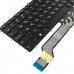 Клавіатура для Dell Inspiron Gaming 14-7466, Latitude 3390, Vostro 5370, RU, (чорна, з підсвіткою, 0M9DMK, NSK-EB0SC 0R, PK131Q12B01)
