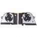 Вентиляторы для Asus GA401II GA401IH GA401IU GA401IV GTX1650Ti, (12V CPU+GPU, 13NR03F0AP0101, 6033B0084901, 13NR03F0AP0301, 6033B0085001, Original)