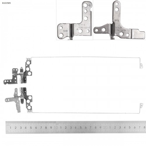 Петлі для HP 15-CS 15-CW TPN-Q208, L23884-001, g7b-l, g7b-r, пара, ліва+права