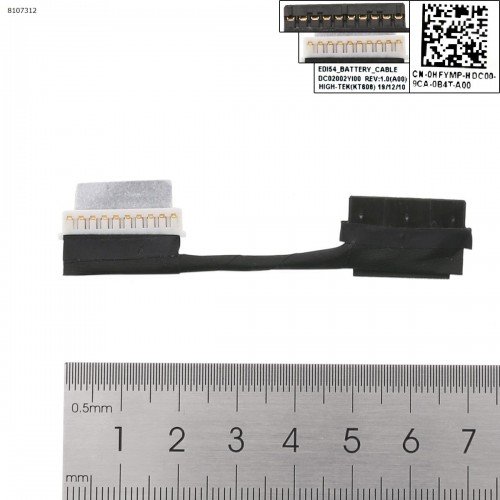 Кабель подключения батареи для ноутбука Dell N3583 N3581 N3490 V3480 V3583, 0HFYMP DC02002YI00 EDI54