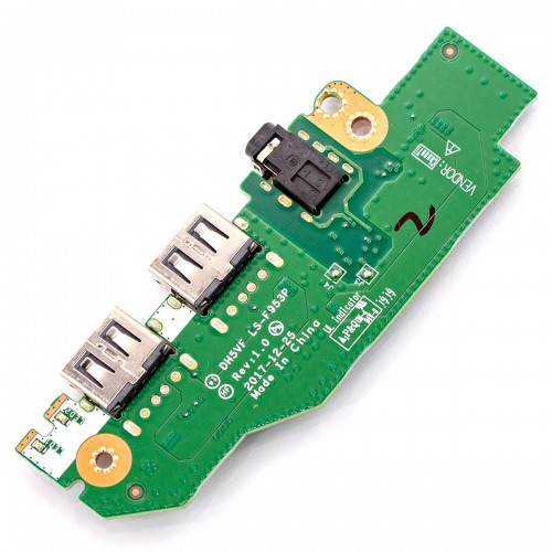Плата LS-F953P для Acer Aspire Nitro AN515-52 AN515-53 A715-72G A717-72G Predator PH315-51 PH317-52, (55.Q3HN2.001, 55.GXBN2.001, 2xUSB, Audio)