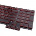 Клавиатура для ноутбука HP Omen 15-CE 15T-CE series, RU/UA, (Black/Red, Backlit, Original)