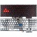 Клавіатура для ноутбука HP Omen 15-CE 15T-CE series, RU/UA, (Black/Red, Backlit, Original)