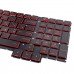Клавіатура для ноутбука HP Omen 15-CE 15T-CE series, RU/UA, (Black/Red, Backlit, Original)