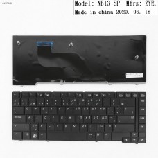Клавиатура для HP EliteBook 8440P 8440W, SP, (черная, Аналог)