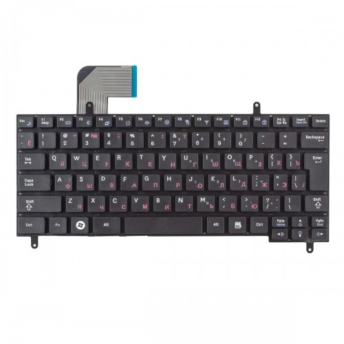 Клавиатура для ноутбука Samsung N210 N220 series, RU, Black, (BA59-02704C, BA59-02704D, 9Z.N4PSN.00R)