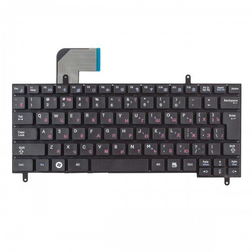 Клавіатура для ноутбука Samsung N210 N220 series, RU, Black, (BA59-02704C, BA59-02704D, 9Z.N4PSN.00R)