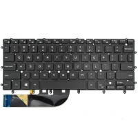 Клавиатура для Dell XPS 13 9343 9350 7347 7348 7359 7548, US, (Black, Backlit, Original)