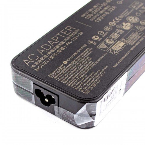 Блок питания для ноутбука Asus 19V 6.32A 120W 6.0*3.7+pin, (0A001-00064600, 0A001-00064700, FX505 FX705 PX505 PX705, A+)