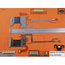 Шлейф матриці для Lenovo ThinkPad T400 R400, (93P4592, 93P4594, For LED, with camera connector, version 3)