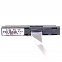 Шлейф Sata HDD/SSD для Asus X512DA, (14010-00218200, 14010-00218400, 10pin*0.5, L=70mm)