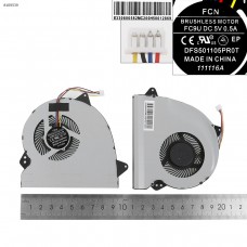 Вентилятор для Asus GL552JX GL552VL GL552VW GL552VX ZX50J, (13NB09I0P01011 13NB07Z1P01011, Аналог)