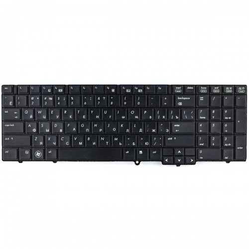 Клавиатура для ноутбука HP Probook 6540B 6545B 6550B 6555B, RU, (черная, Аналог)
