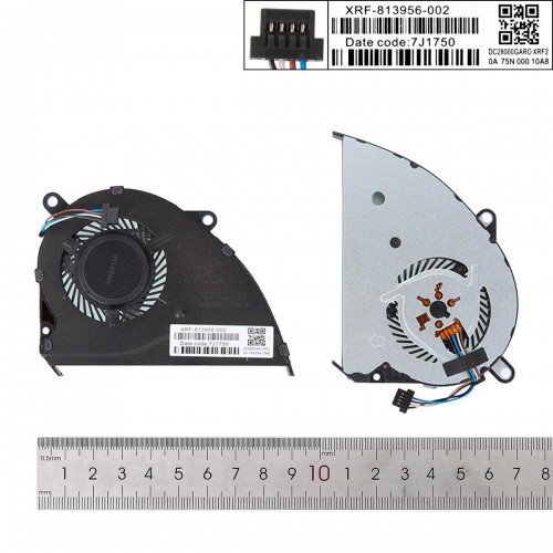 Вентилятор для ноутбука HP Pavilion 14-CE series, (UMA graphics, L19160-001, L26368-001, NS85B00-17K17, NFB87A05H-001, Аналог)