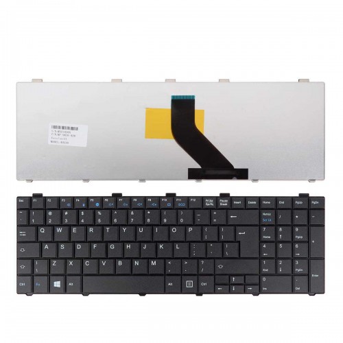 Клавіатура для Fujitsu Lifebook A530 A531 AH512 AH530 AH531 NH751 UK, Black, Big Enter