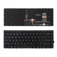Клавіатура для HP EliteBook 745 840 845 G7 G8, US, Black, Backlit, Trackpoint