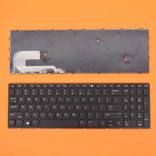Клавіатура для ноутбука HP Elitebook 850 G5 G6 755 G5, ZBook 15u G5 G6, US, (чорна, Аналог)