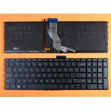 Клавіатура для HP Pavilion 15-ab 15-AU 15-BC 17-AB 17-G, Envy M6-p M6-ae M7-n, US, (чорна, з підсвіткою)