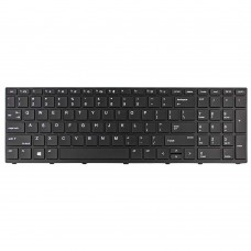 Клавиатура для HP Probook 450 G5 455 G5 470 G5, US, (черная, с подсветкой)