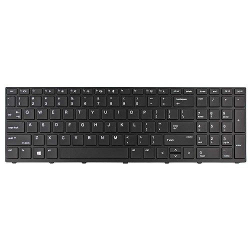Клавиатура для ноутбука HP Probook 450 G5 455 G5 470 G5, US, (черная, с подсветкой)