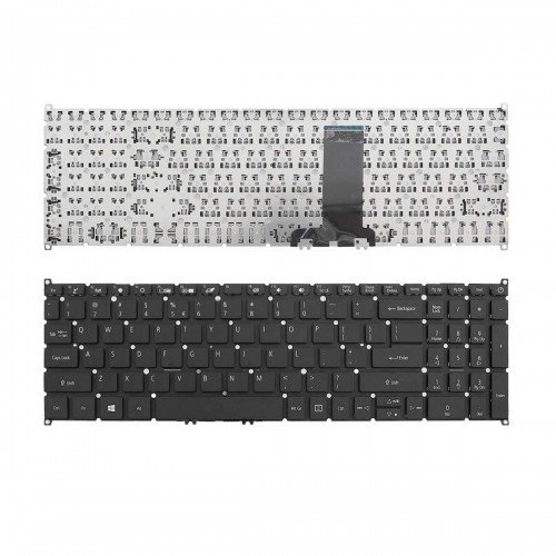 Клавіатура для ноутбука Acer Aspire A317-32 A317-51G A715-41G A715-74G A715-54G A715-75G, US, (черная, Original)