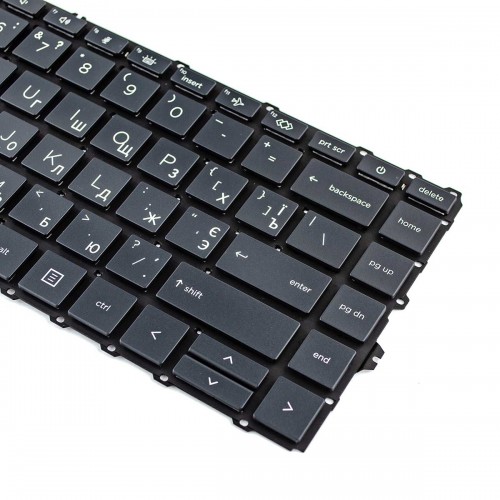 Клавіатура для ноутбука HP EliteBook 745 840 845 G7 G8, RU/UA, Black, Backlit, Trackpoint