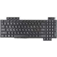 Клавиатура для Asus GL503V GL503VD GL503VS GL503VM GL503GE, UA, (черная, цветная подсветка, V170146DS1, AEBKLU00020)