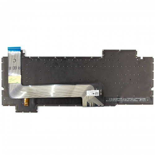 Клавіатура для Asus GL503V GL503VD GL503VS GL503VM GL503GE, UA, (чорна, кольорова підсвітка, V170146DS1, AEBKLU00020)