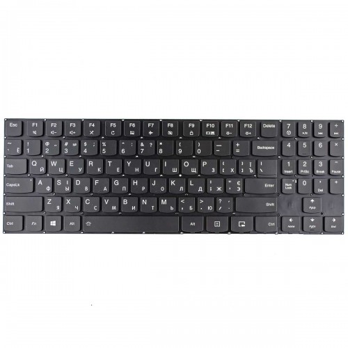 Клавіатура для Lenovo Legion Y7000p Y520 Y530 Y720 R720 Y730 series, RU/UA, (чорна, з кольоровою підсвіткою)