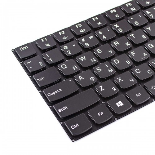 Клавіатура для Lenovo Legion Y7000p Y520 Y530 Y720 R720 Y730 series, RU/UA, (чорна, з кольоровою підсвіткою)